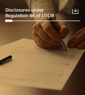 Disclosures under Regulation 46 of LODR